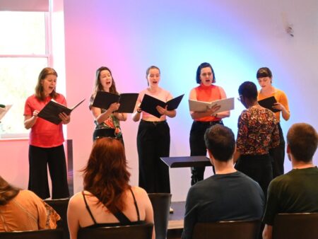 Petit ensemble vocal, cours de chant jazz